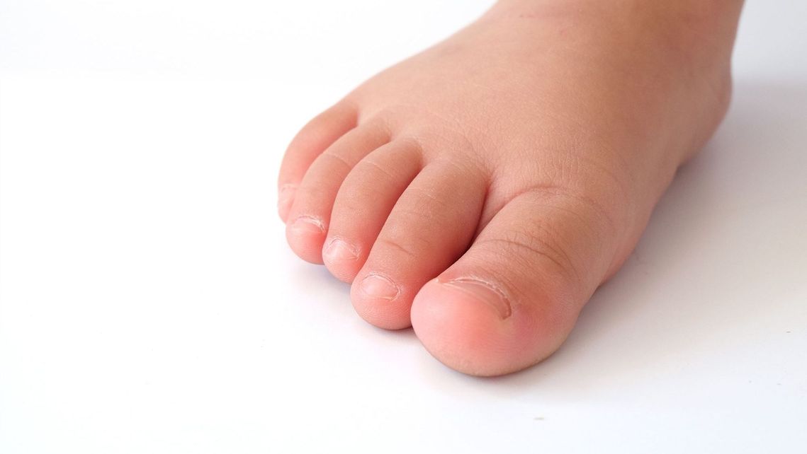 childrens foot